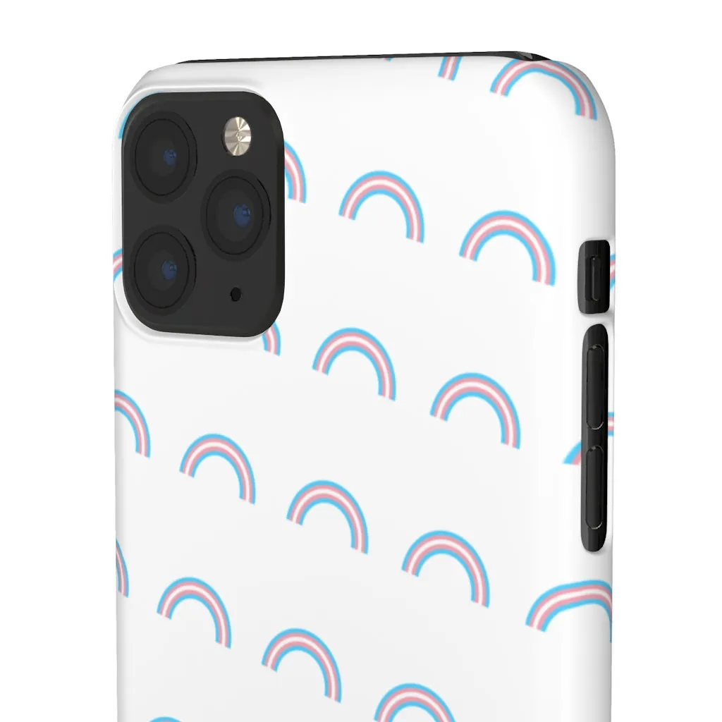 Trans Rainbow Phone Case For Apple & Samsung