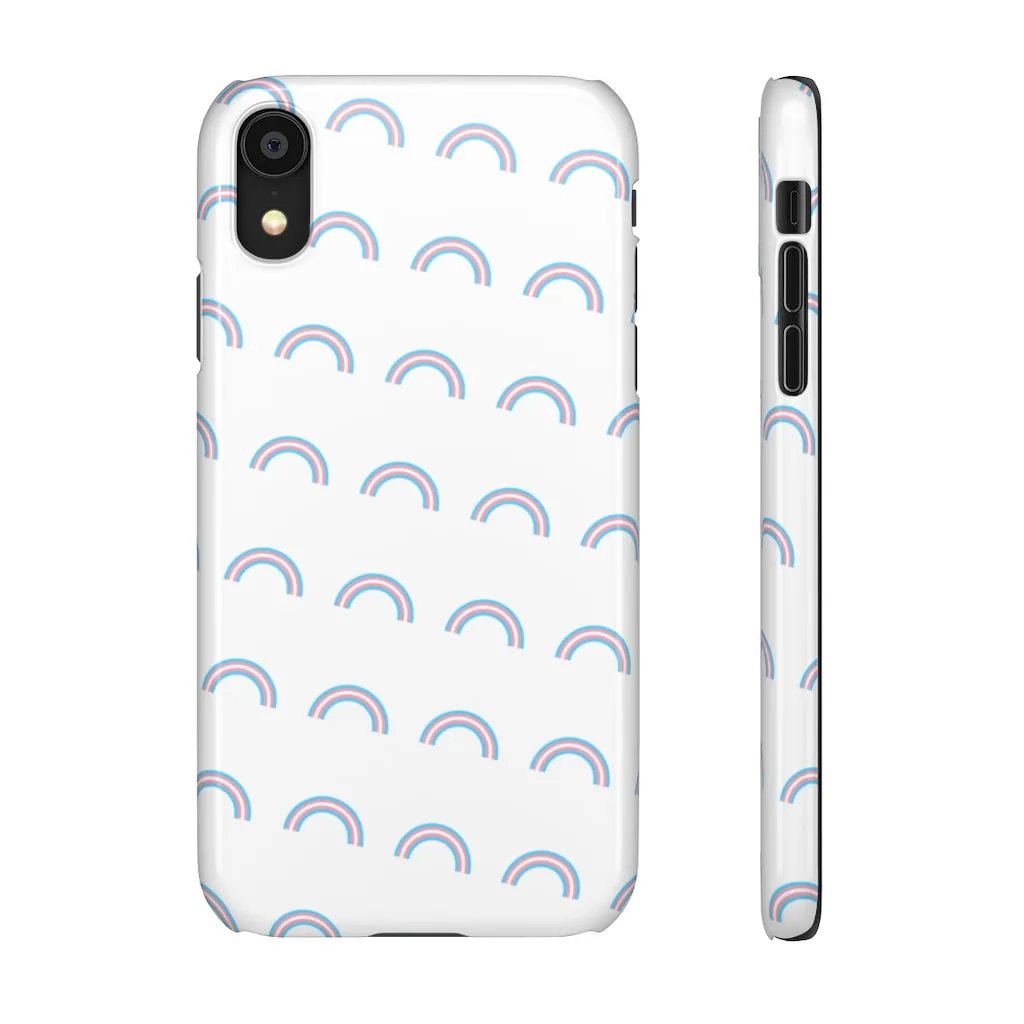Trans Rainbow Phone Case For Apple & Samsung