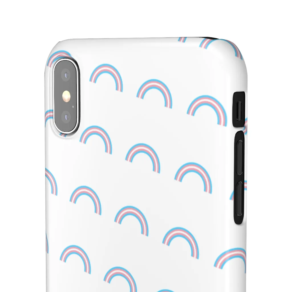 Trans Rainbow Phone Case For Apple & Samsung