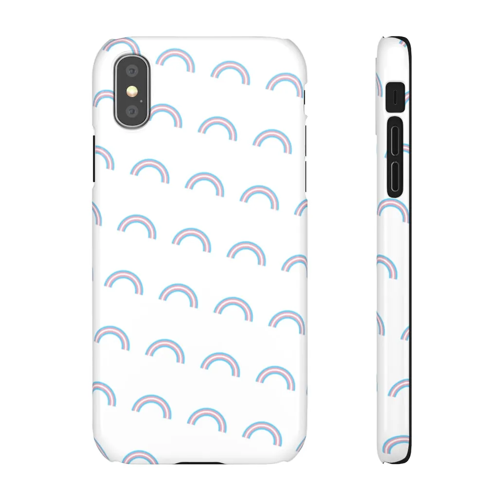 Trans Rainbow Phone Case For Apple & Samsung
