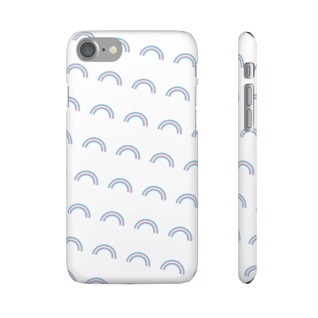 Trans Rainbow Phone Case For Apple & Samsung