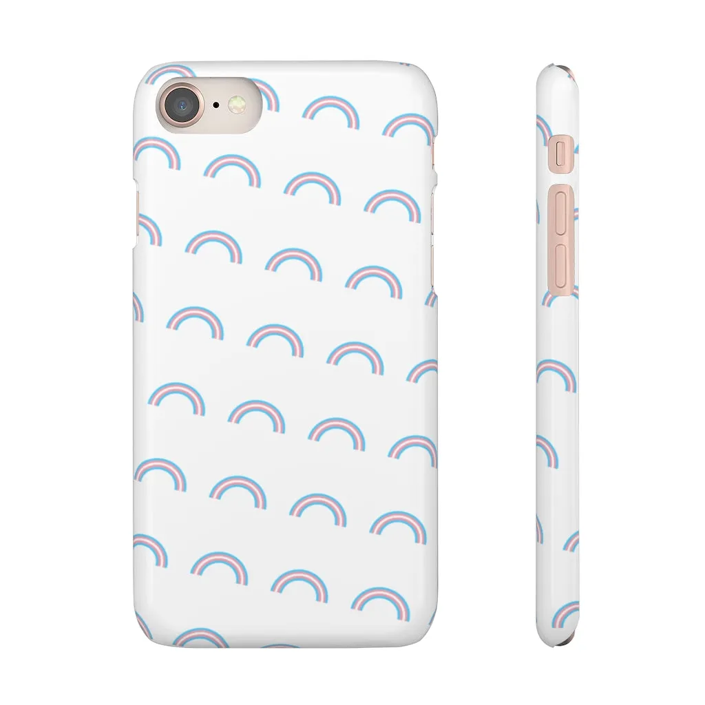 Trans Rainbow Phone Case For Apple & Samsung