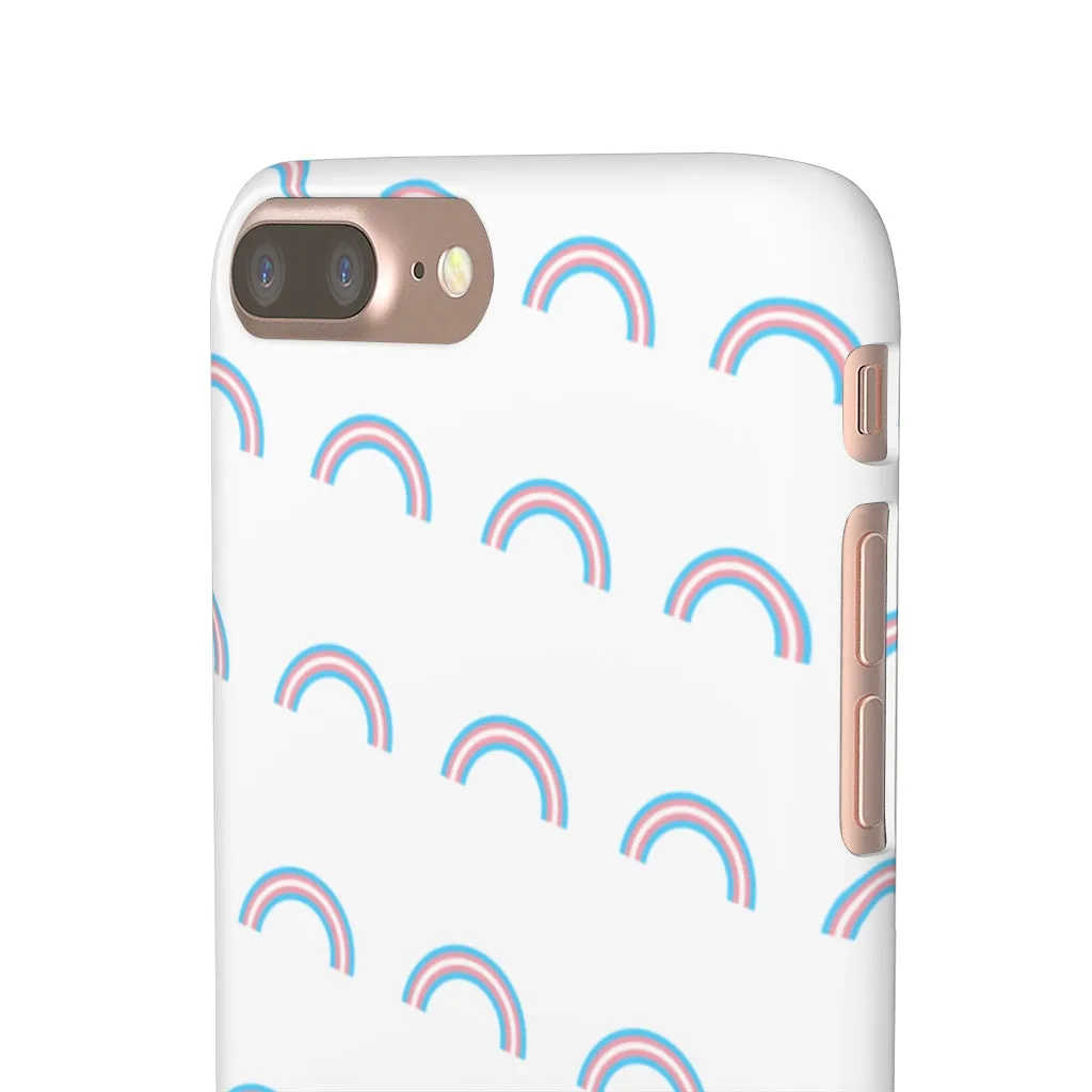 Trans Rainbow Phone Case For Apple & Samsung