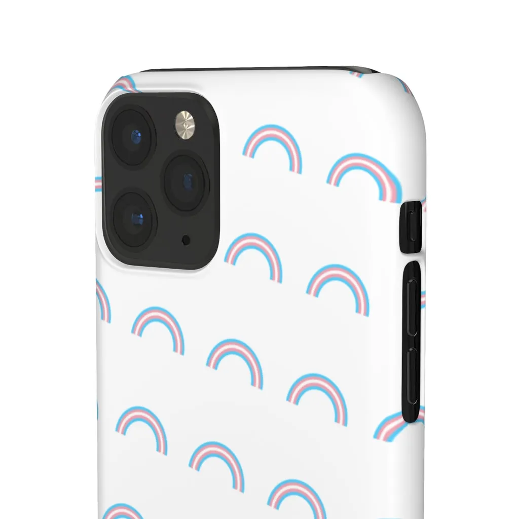 Trans Rainbow Phone Case For Apple & Samsung