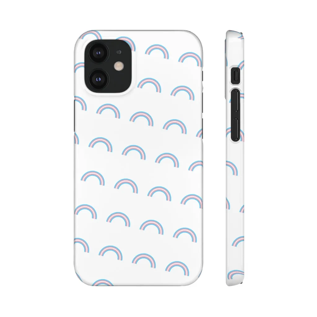Trans Rainbow Phone Case For Apple & Samsung