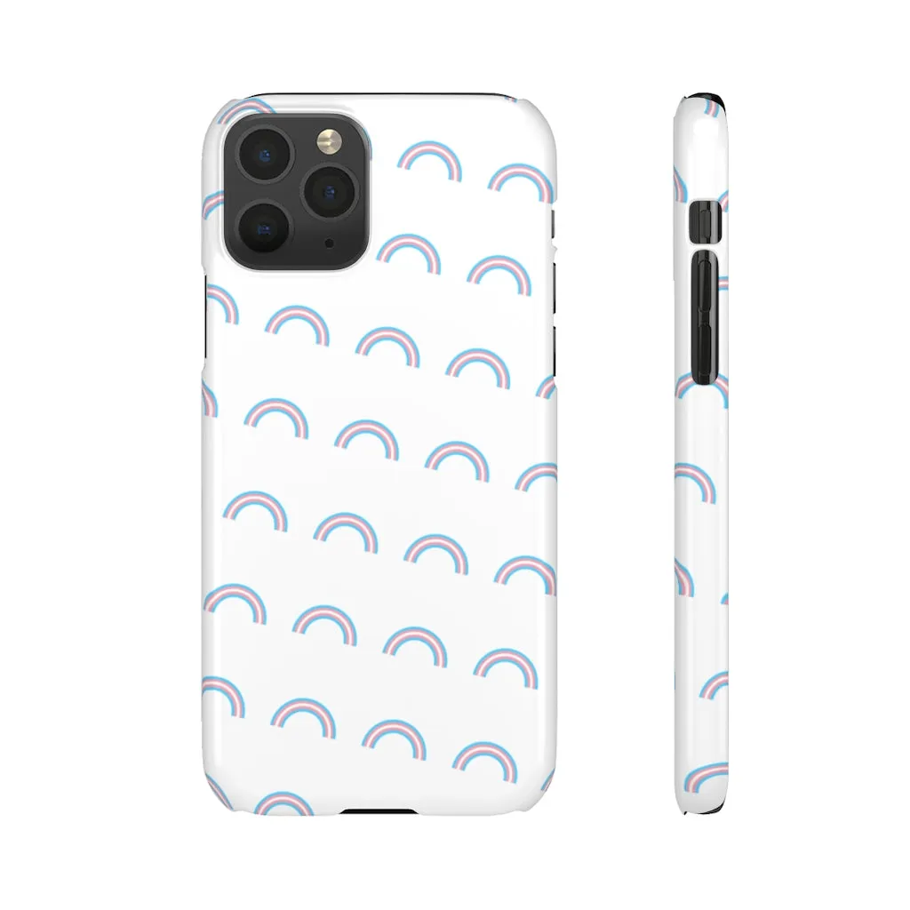 Trans Rainbow Phone Case For Apple & Samsung