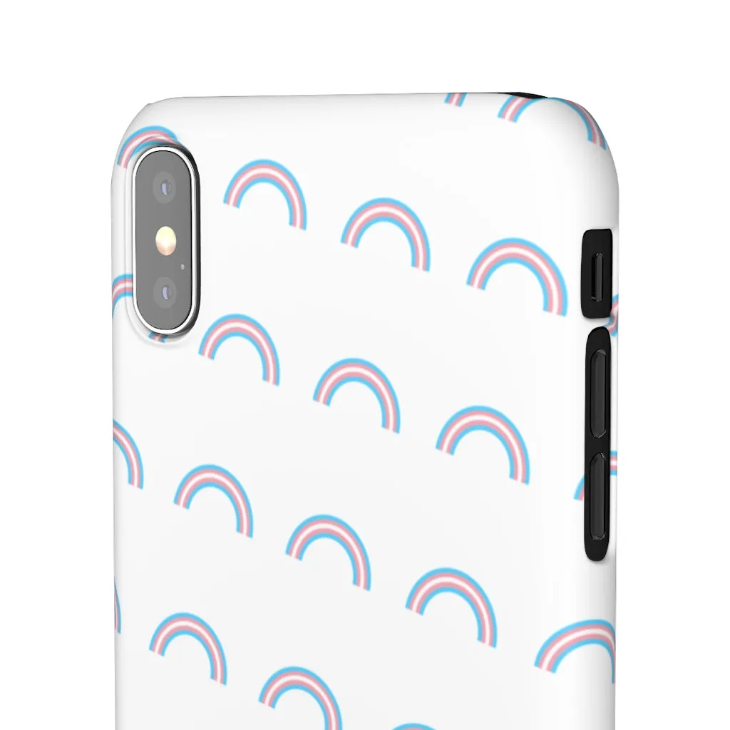 Trans Rainbow Phone Case For Apple & Samsung