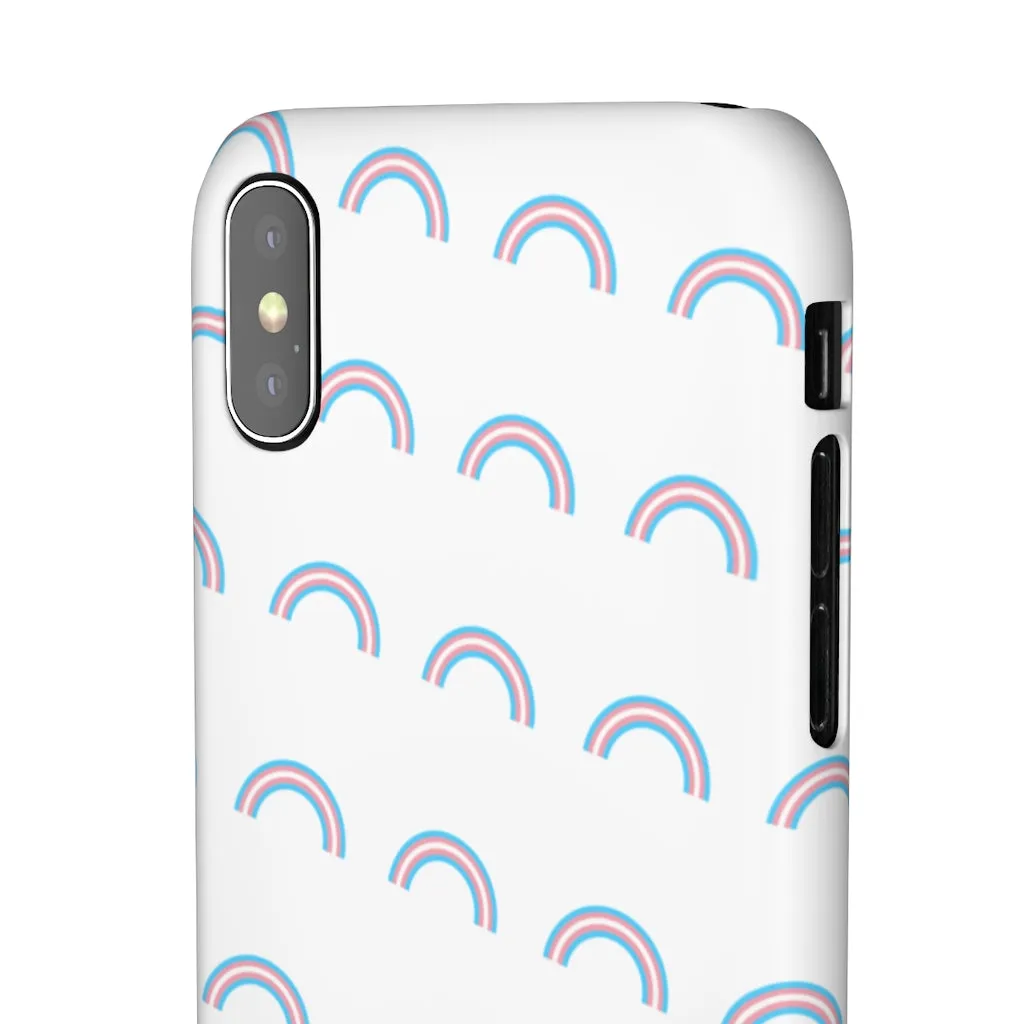Trans Rainbow Phone Case For Apple & Samsung