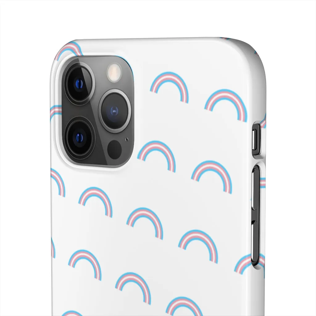 Trans Rainbow Phone Case For Apple & Samsung