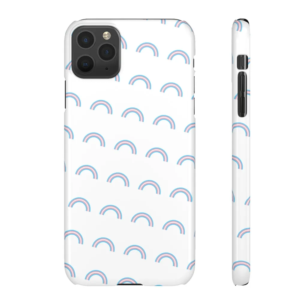 Trans Rainbow Phone Case For Apple & Samsung