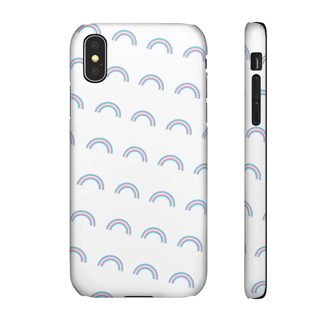 Trans Rainbow Phone Case For Apple & Samsung