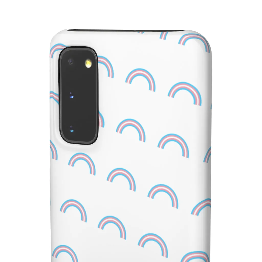 Trans Rainbow Phone Case For Apple & Samsung