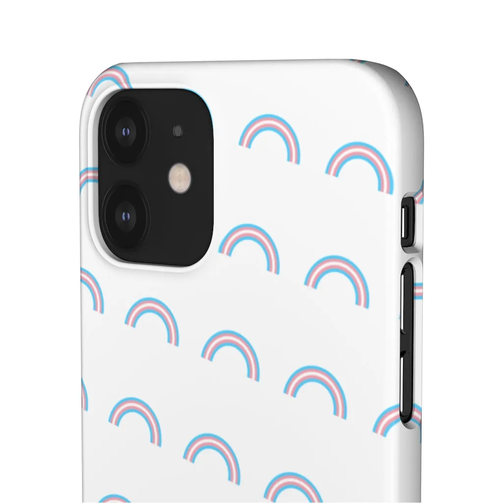 Trans Rainbow Phone Case For Apple & Samsung