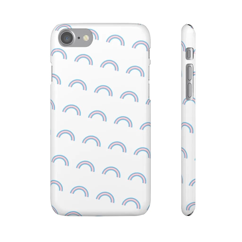 Trans Rainbow Phone Case For Apple & Samsung