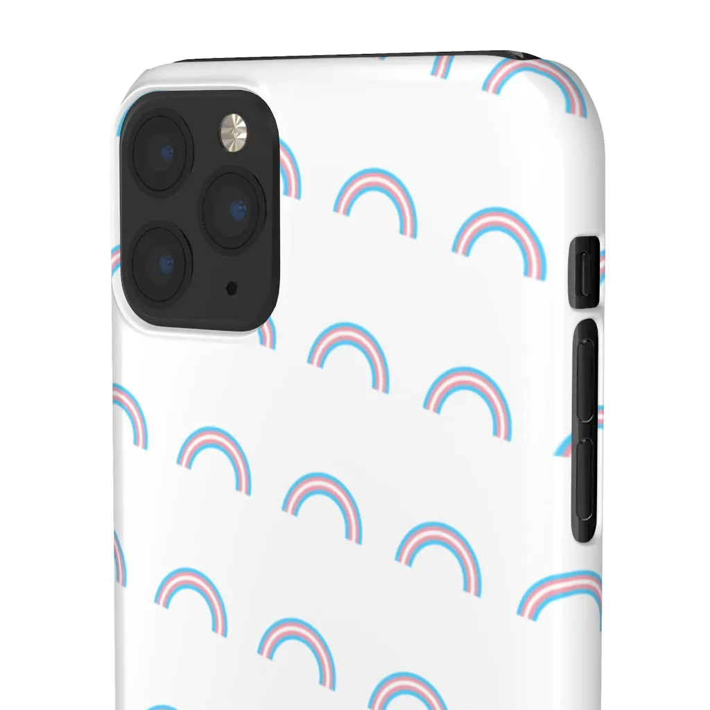 Trans Rainbow Phone Case For Apple & Samsung