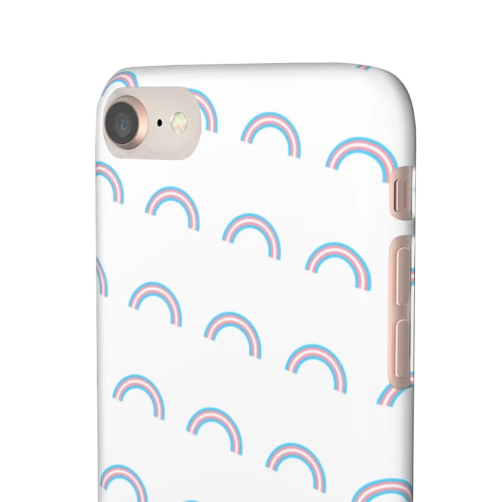 Trans Rainbow Phone Case For Apple & Samsung