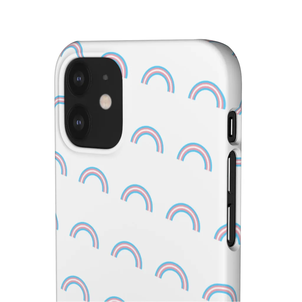 Trans Rainbow Phone Case For Apple & Samsung