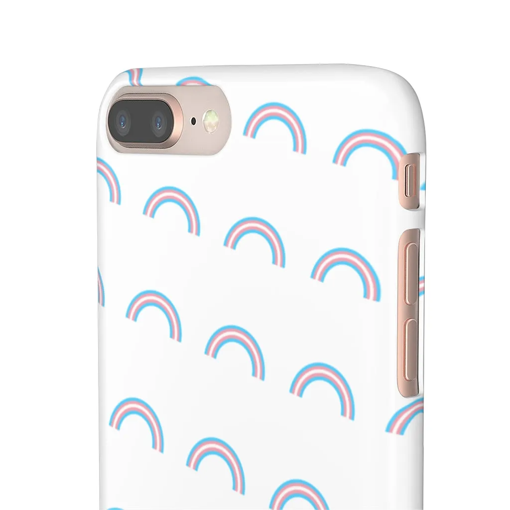 Trans Rainbow Phone Case For Apple & Samsung