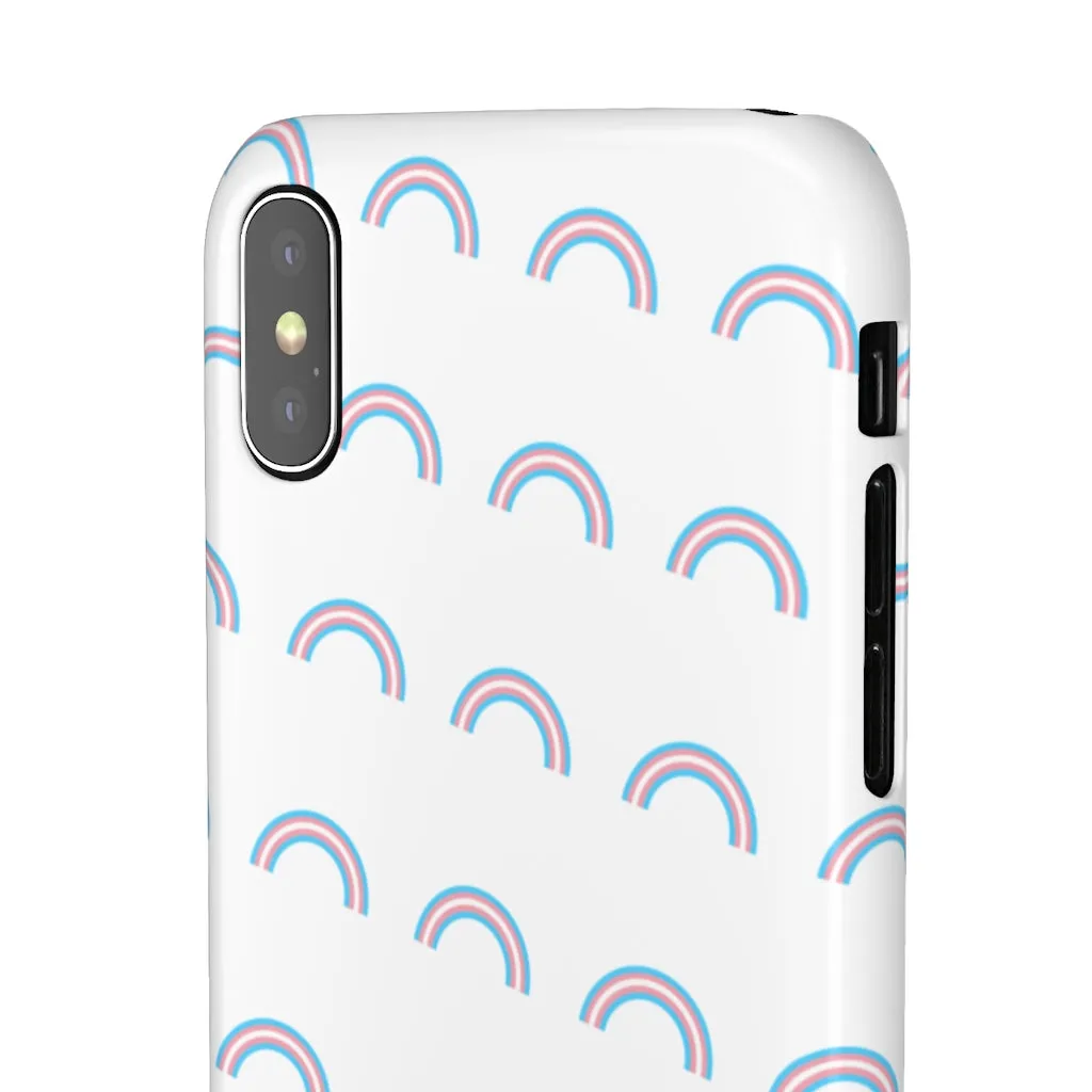 Trans Rainbow Phone Case For Apple & Samsung