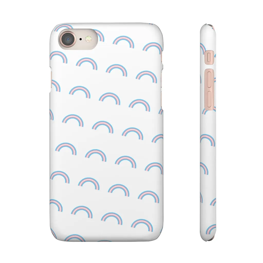 Trans Rainbow Phone Case For Apple & Samsung