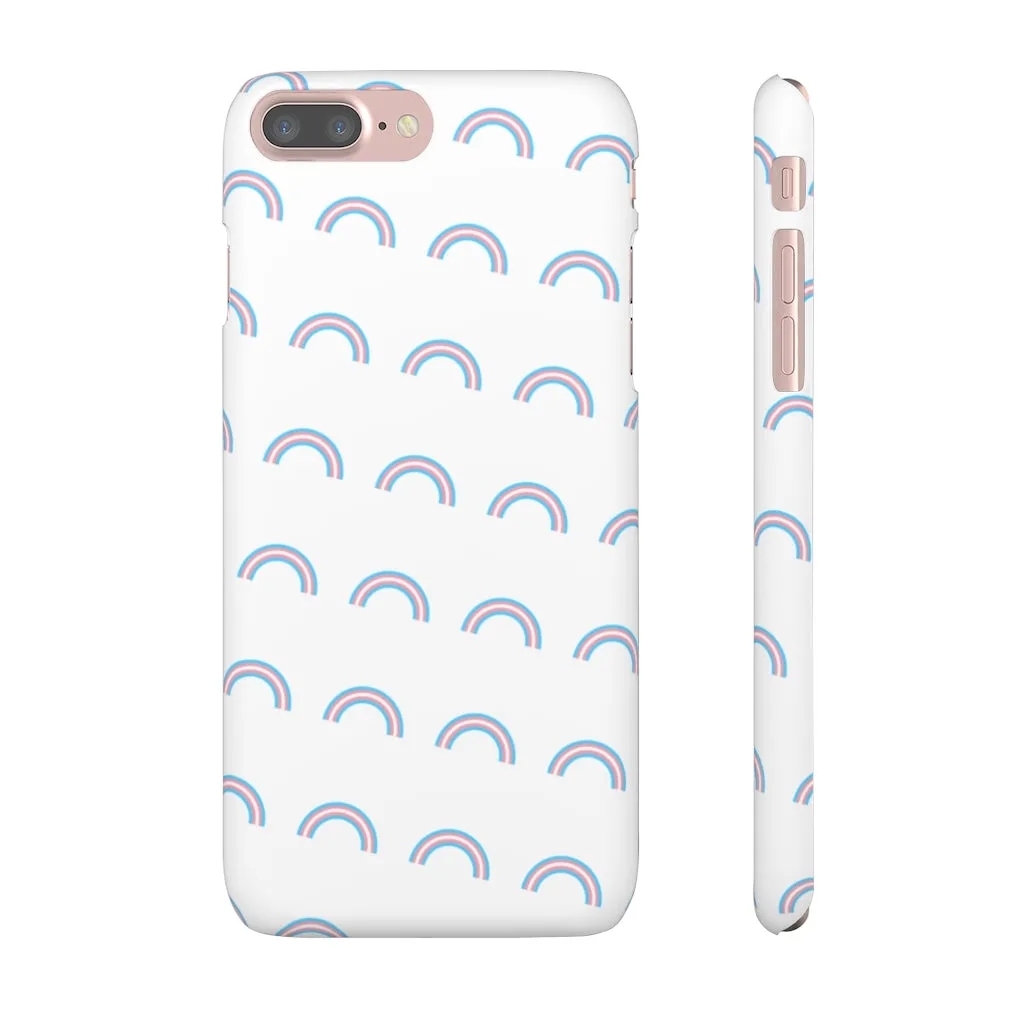 Trans Rainbow Phone Case For Apple & Samsung