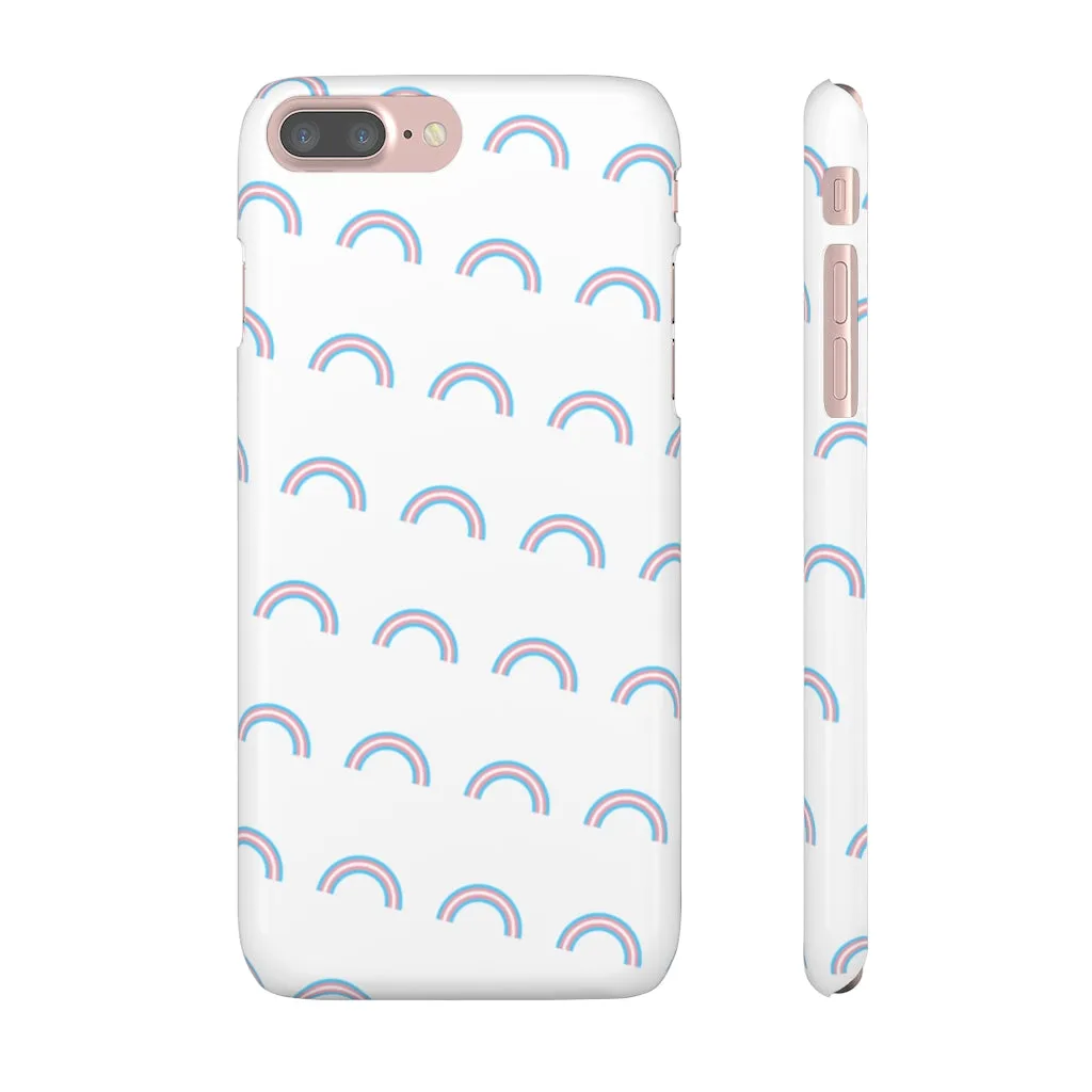 Trans Rainbow Phone Case For Apple & Samsung