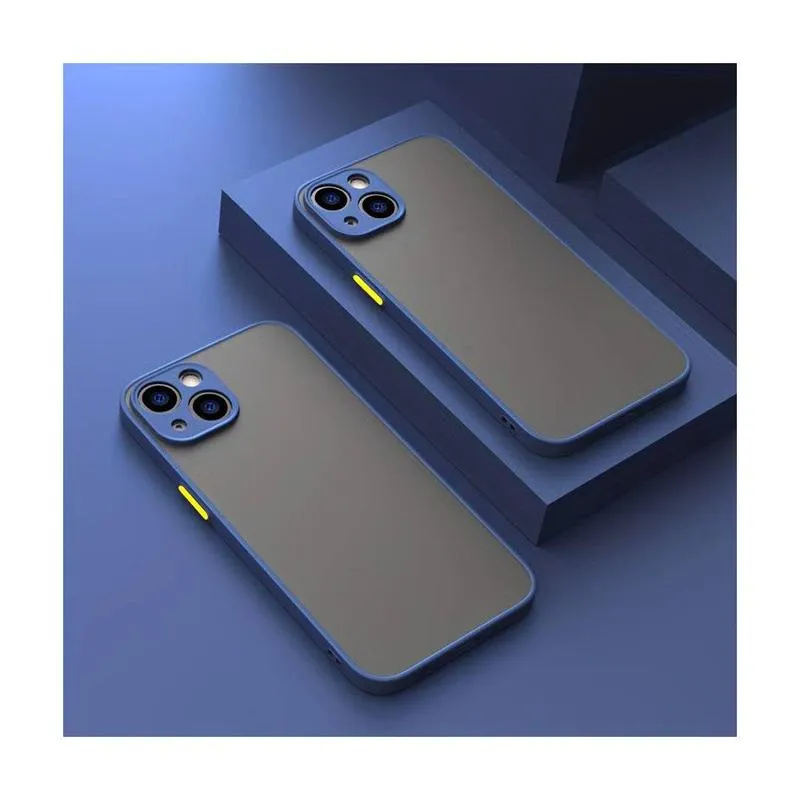 Translucent Frosted Case for iPhone XS Max - Blue