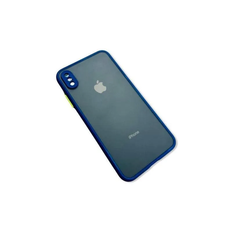 Translucent Frosted Case for iPhone XS Max - Blue