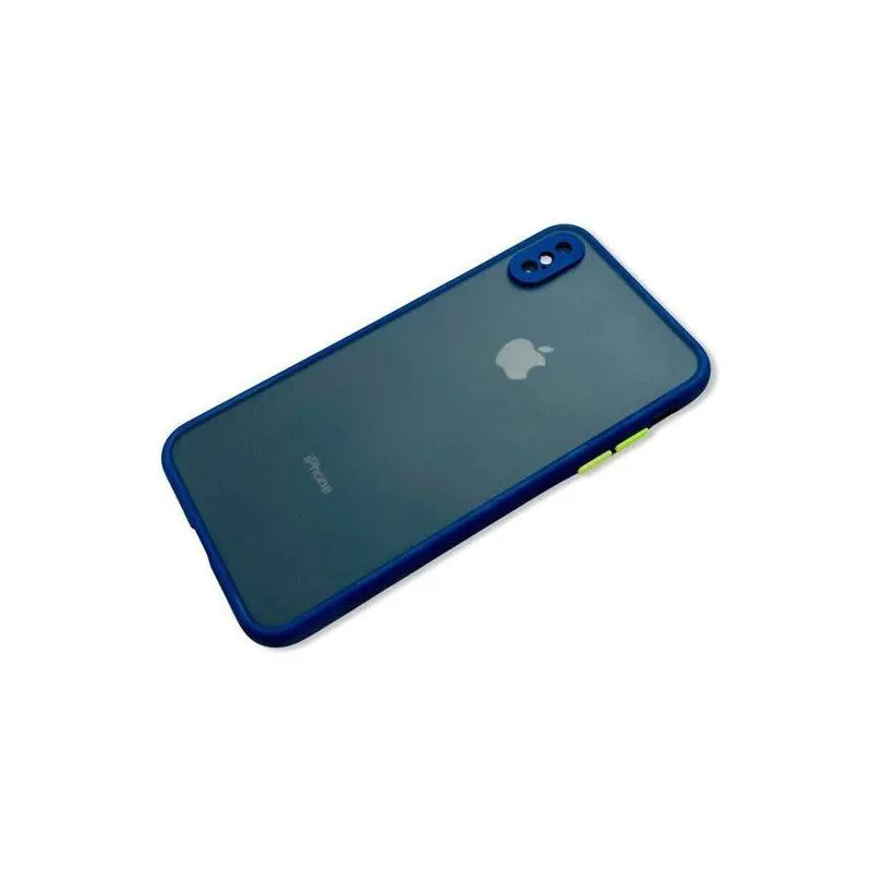 Translucent Frosted Case for iPhone XS Max - Blue