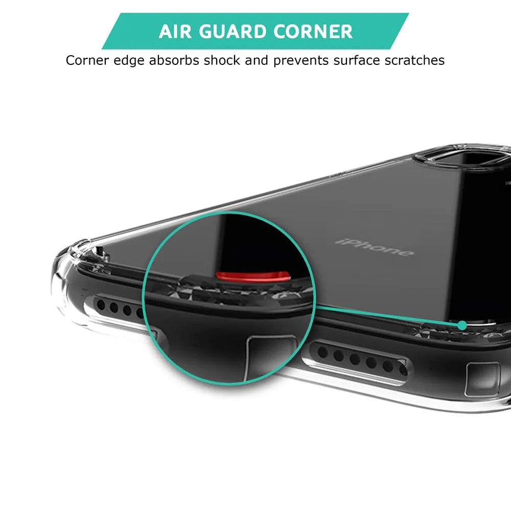 Transparent Clear Hard Back Case for iPhone XS Max
