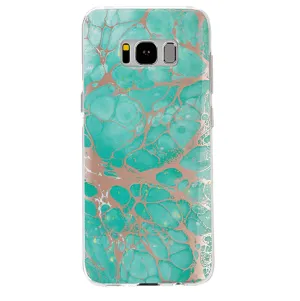 Turquoise Rose Gold Chrome Samsung Galaxy Case