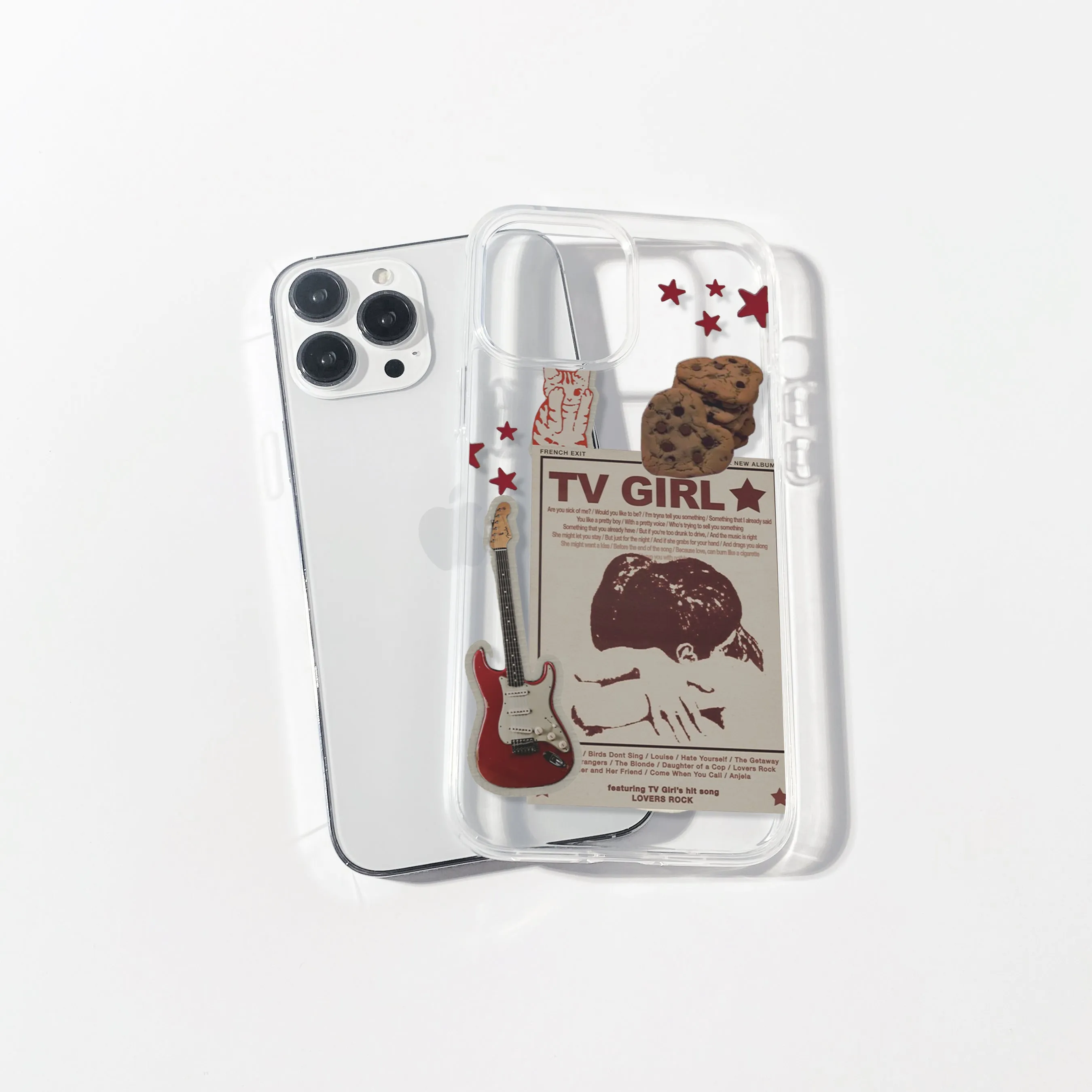 TV Girl Aesthetic Silicone Clear Case