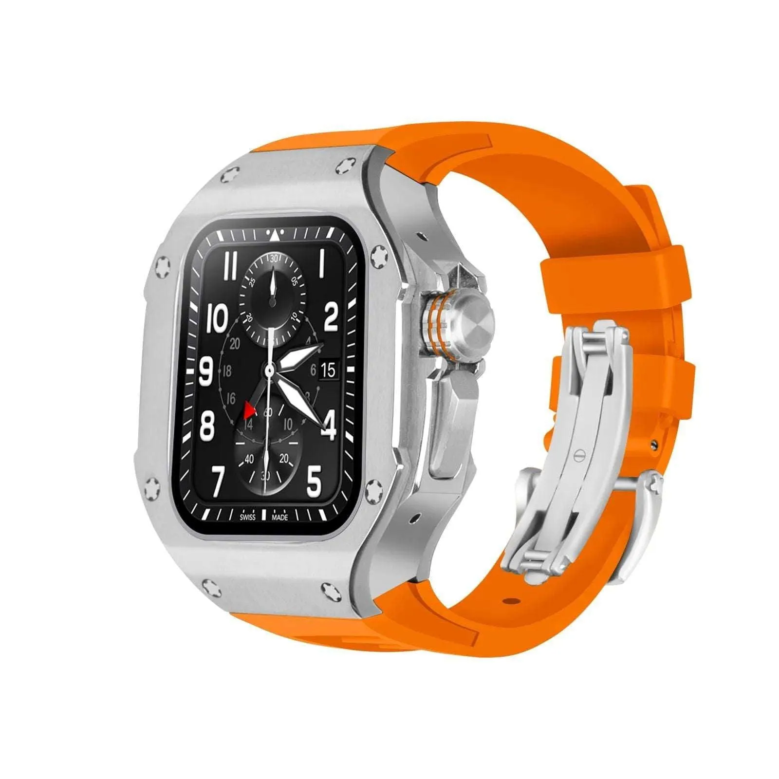 UC0749S Stainless Steel Case Modification Kit for Apple Watch Ultra