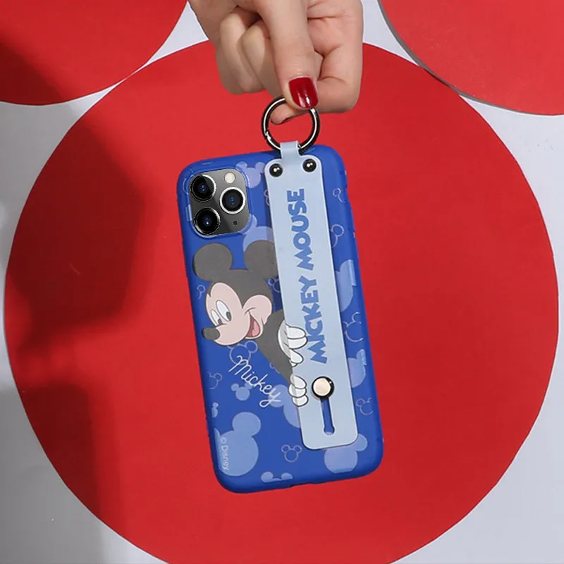 UKA Disney Mickey Mouse Adjustable Wrist Strap Kickstand Case Cover