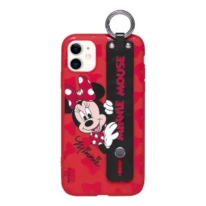UKA Disney Mickey Mouse Adjustable Wrist Strap Kickstand Case Cover