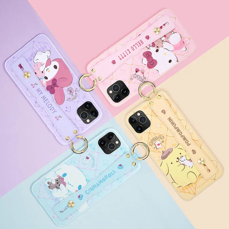 UKA Sanrio Characters Adjustable Wrist Strap Kickstand Case Cover