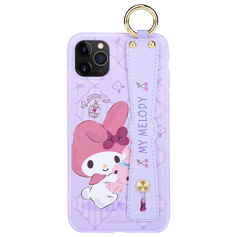 UKA Sanrio Characters Adjustable Wrist Strap Kickstand Case Cover
