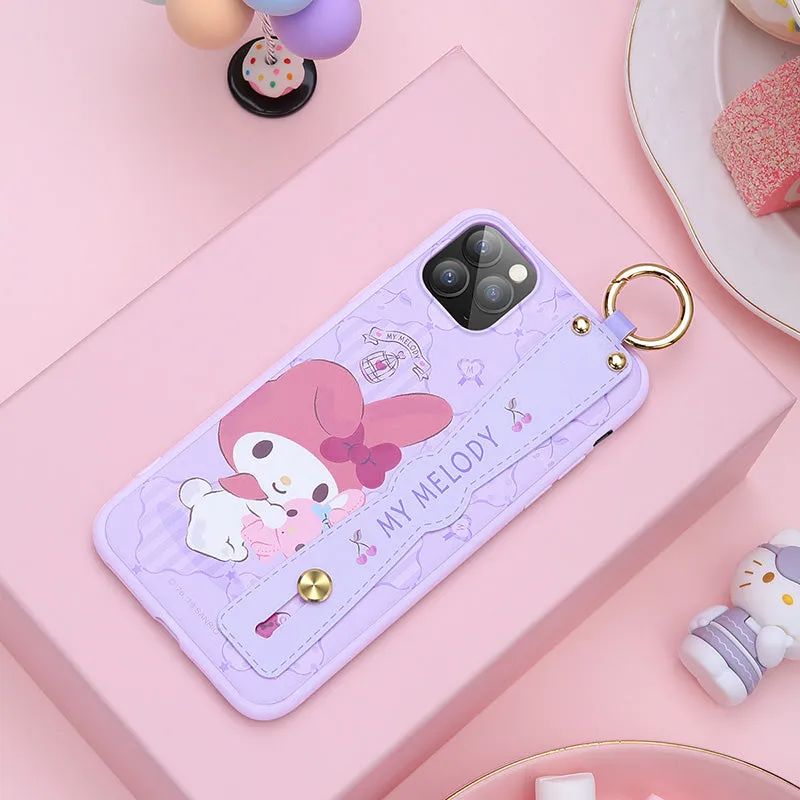 UKA Sanrio Characters Adjustable Wrist Strap Kickstand Case Cover