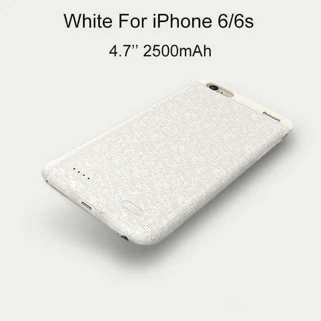 Ultra Slim 3650 mAH Charging Case