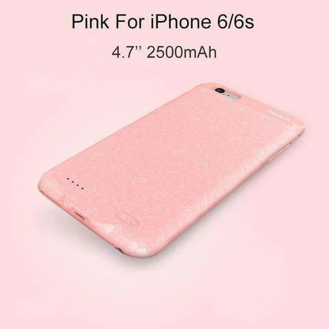 Ultra Slim 3650 mAH Charging Case
