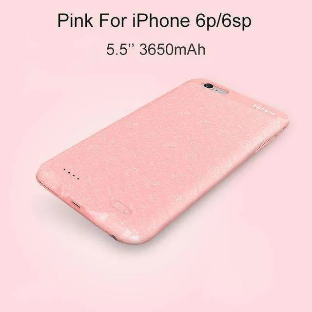 Ultra Slim 3650 mAH Charging Case