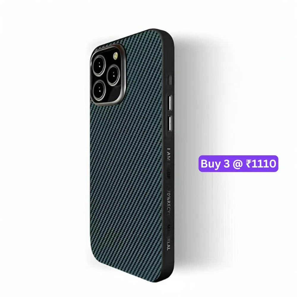 Ultra Thin Carbon Fiber Texture Matte Magsafe Phone Case - iPhone 13 Pro Max