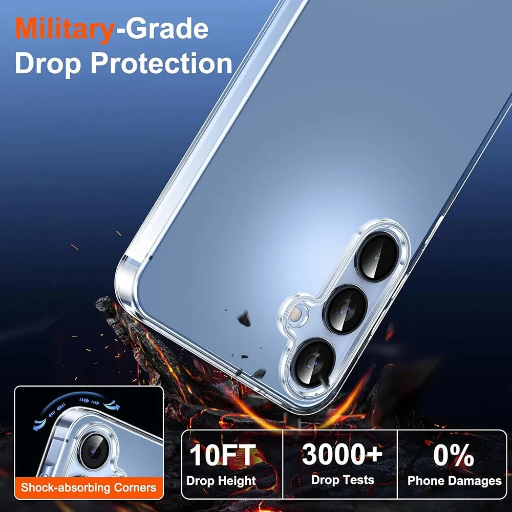 Ultra Thin Silicone Transparent Soft Phone Case for Samsung Galaxy A55 A54 A35 A34 A25 A24 A15 A14 5G Clear Back Cover Slim Shell