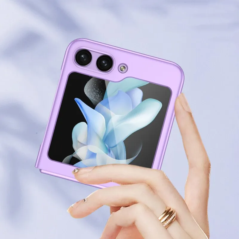 Ultra Thin Skin-friendly Matte Shockproof Hing Phone Case For Samsung Galaxy Z Flip 6