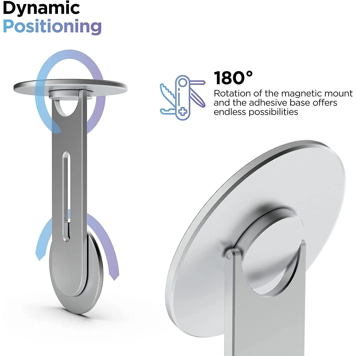 Under Mount Magnetic Phone Holder - Compatible with MagSafe