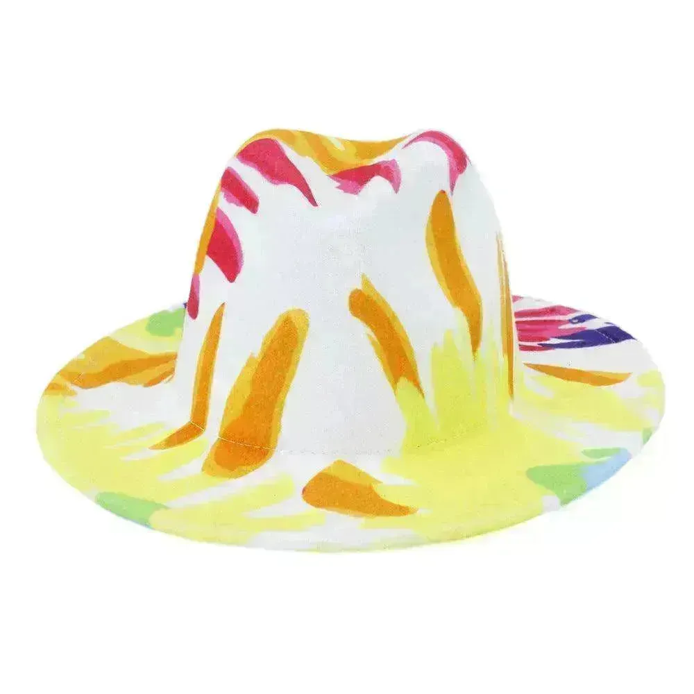 Unisex  Graffiti Big Brim Korean Style Fashion Hat