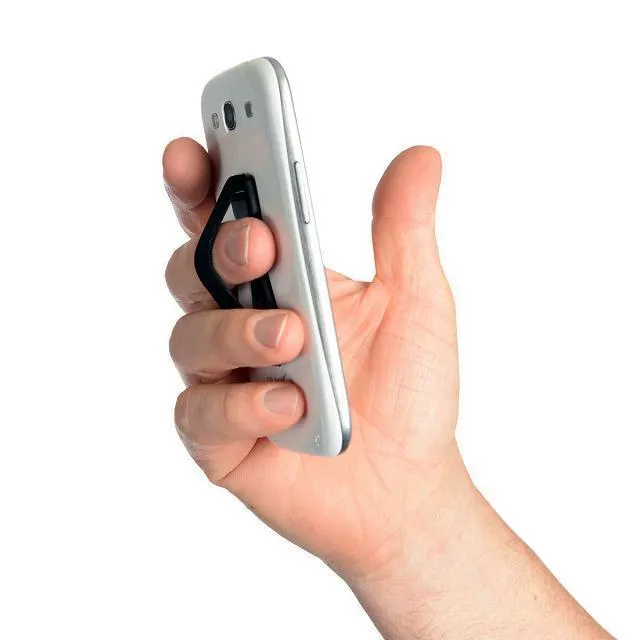 Universal Mobile Phone Finger Holder Sling Rubber Grip
