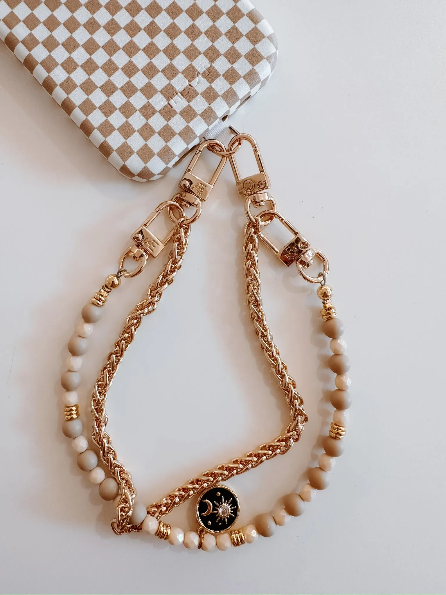 Universal Phone Hitch   Goldi Wristlet