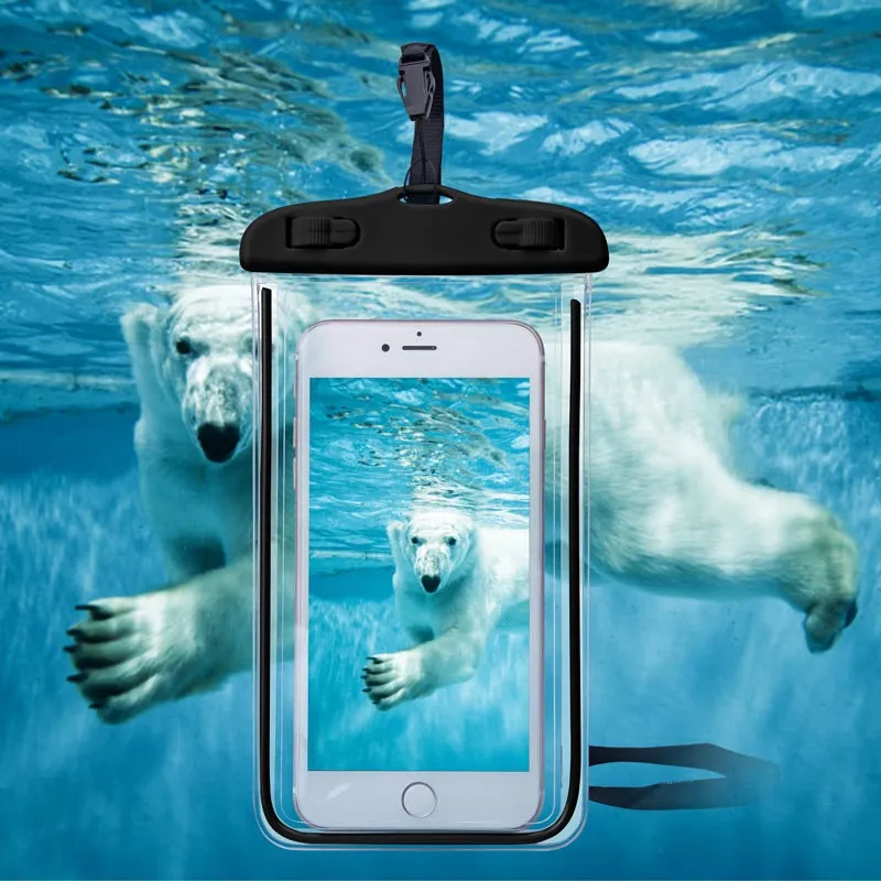 Universal Waterproof Touchscreen Phone Pouch