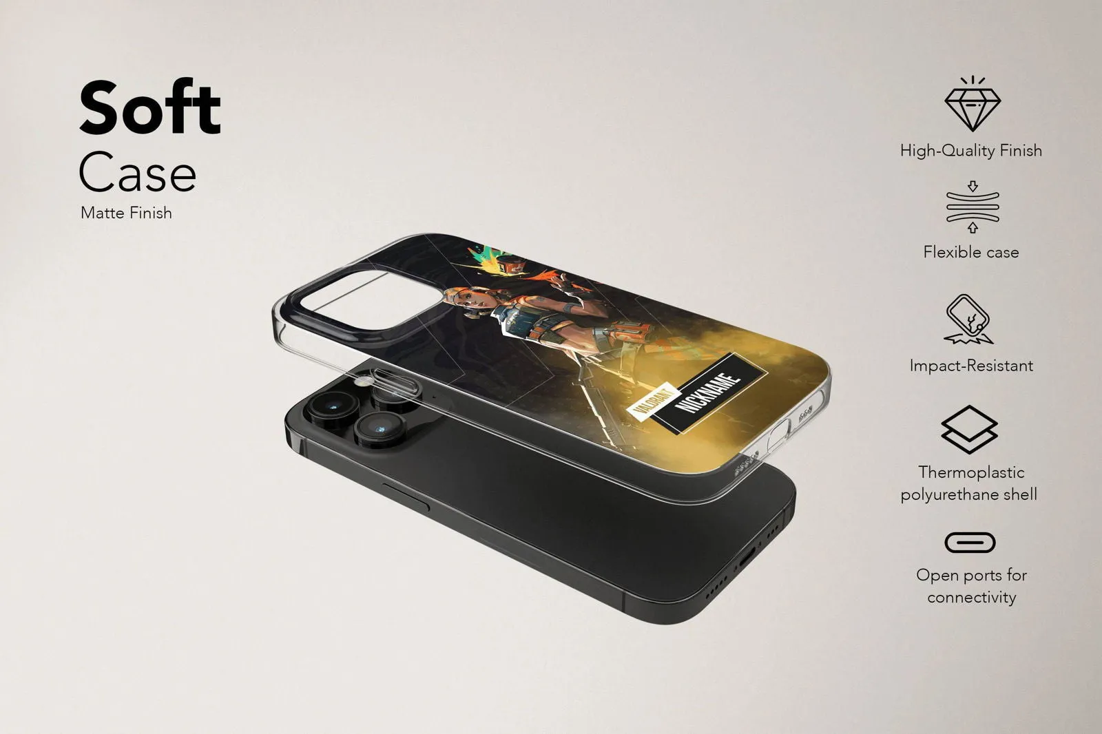 Valorant Phone Case Custom Personalized Cover
